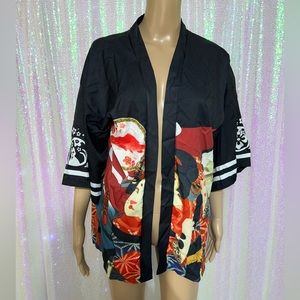 Women’s Short Kimono Top One Size NWT
